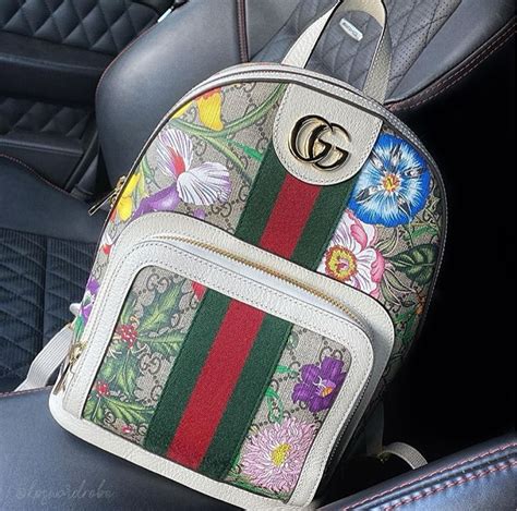 gucci floral mini backpack|gucci backpacks bootleg.